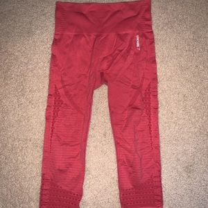 Gym shark pink leggings